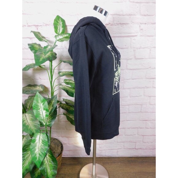 Vans Black Hoodie with Skeleton Print - Picture 6 of 10